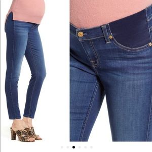 7 for All Mankind Maternity Jeans: Skinny Ankle
